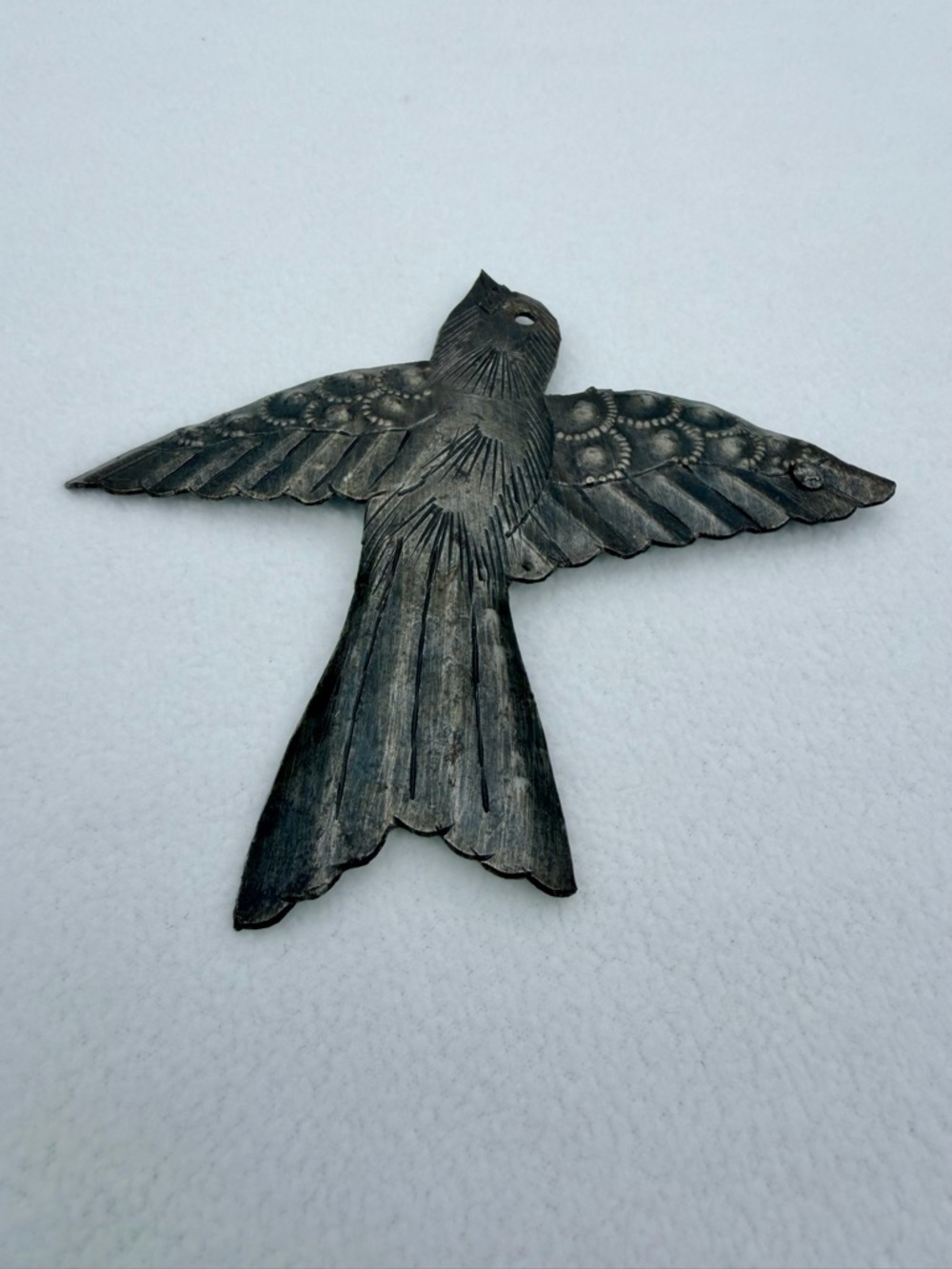 Birds in Flight Hand Crafted Metal Art Wall Decor ~ Set of 2 - Picture 9 of 10